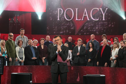 Kadr z programu "Polacy" /TVP