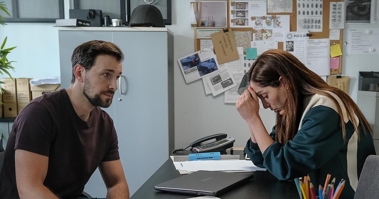 Kadr z serialu "Barwy szczęścia" /AIM /materiały prasowe