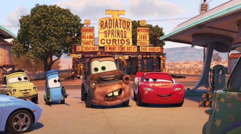Kadr z serialu Disney+ "Auta w drodze" /materiały prasowe