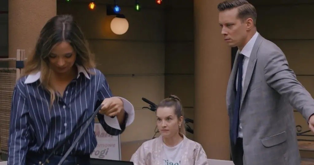 Kadr z serialu "Na Wspólnej" /TVN /materiały prasowe