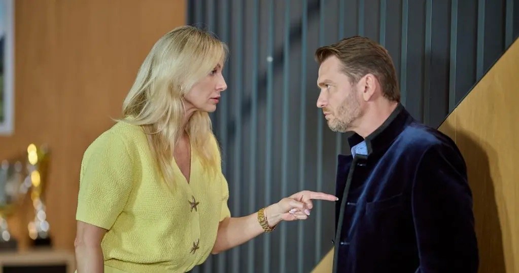 Kadr z serialu "Na Wspólnej" /TVN /materiały prasowe