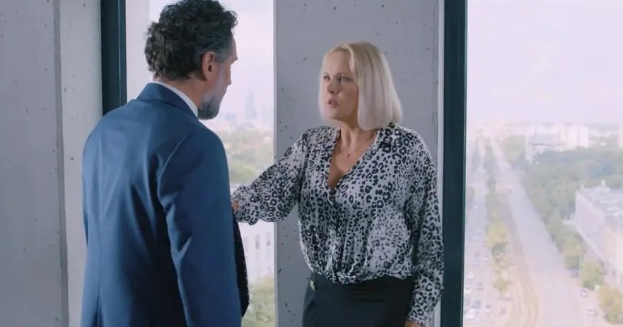 Kadr z serialu "Na Wspólnej" /TVN /materiały prasowe