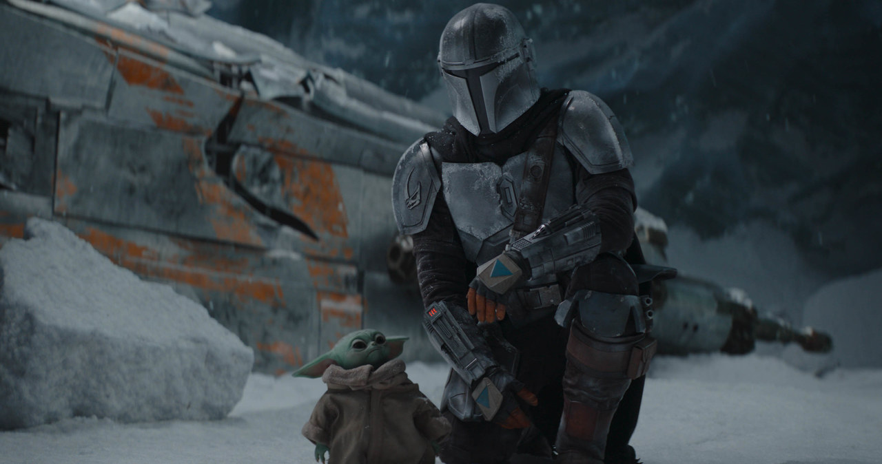 Kadr z serialu "The Mandalorian" /Disney+ /materiały prasowe