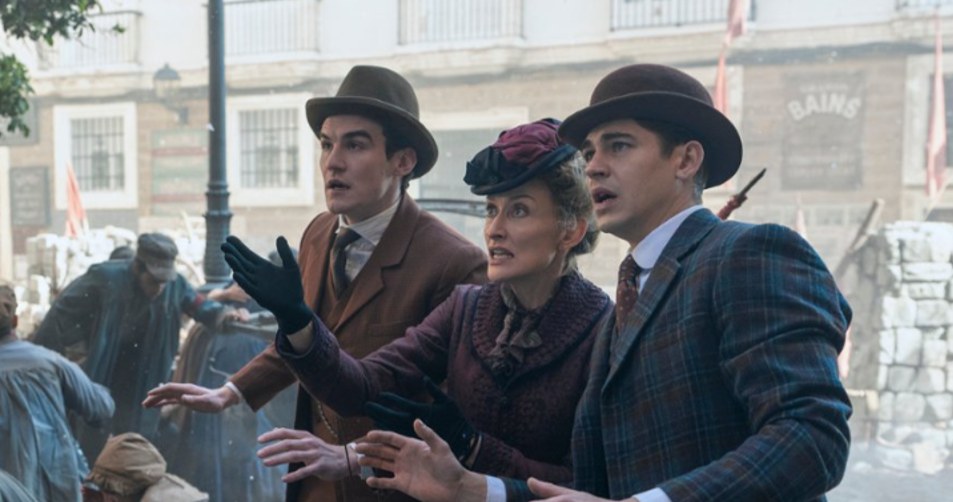 Kadr z serialu "Young Sherlock" /Prime Video /materiały prasowe