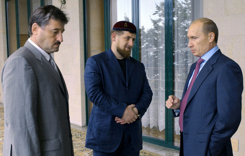 Kadyrow i Putin /East News