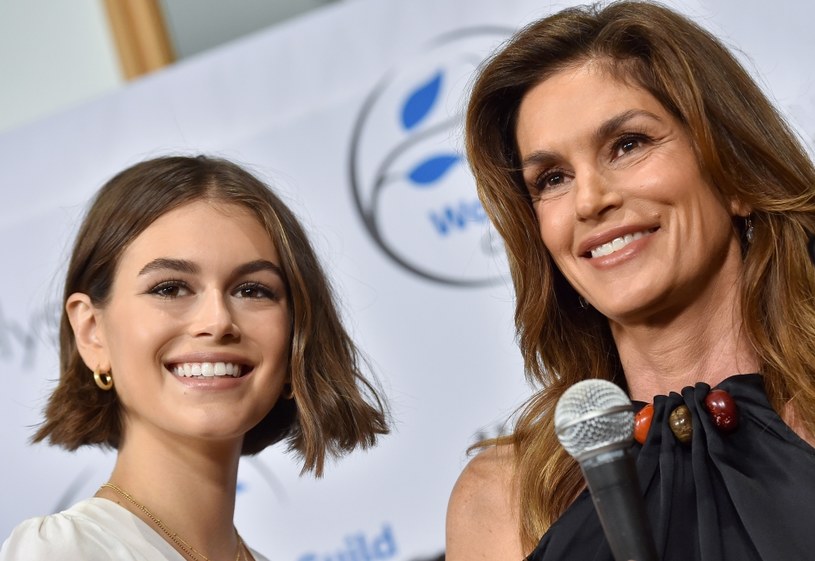 Kaia Gerber i Cindy Crawrof /AxelleBauer-Griffin /Getty Images