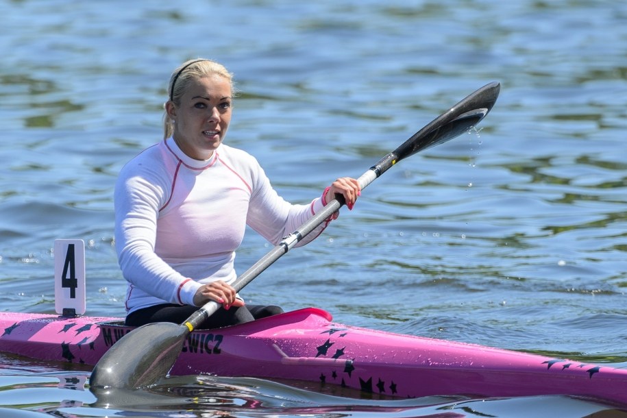 Kajakarka Marta Walczykiewicz /Jakub Kaczmarczyk /PAP