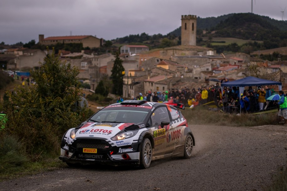 Kajetan Kajetanowicz na trasie Rajdu Katalonii /Biuro prasowe Kajetana Kajetanowicza /Materiały prasowe