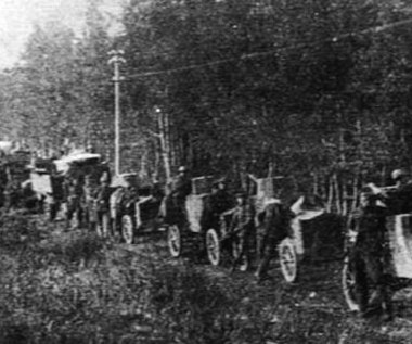 Kalendarium działań samochodów pancernych podczas walk o granice - 1918-1920