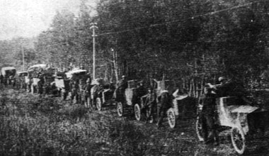 Kalendarium działań samochodów pancernych podczas walk o granice - 1918-1920