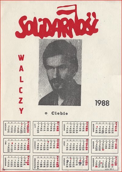 Kalendarz podziemnej "Solidarności" /Archiwum autora