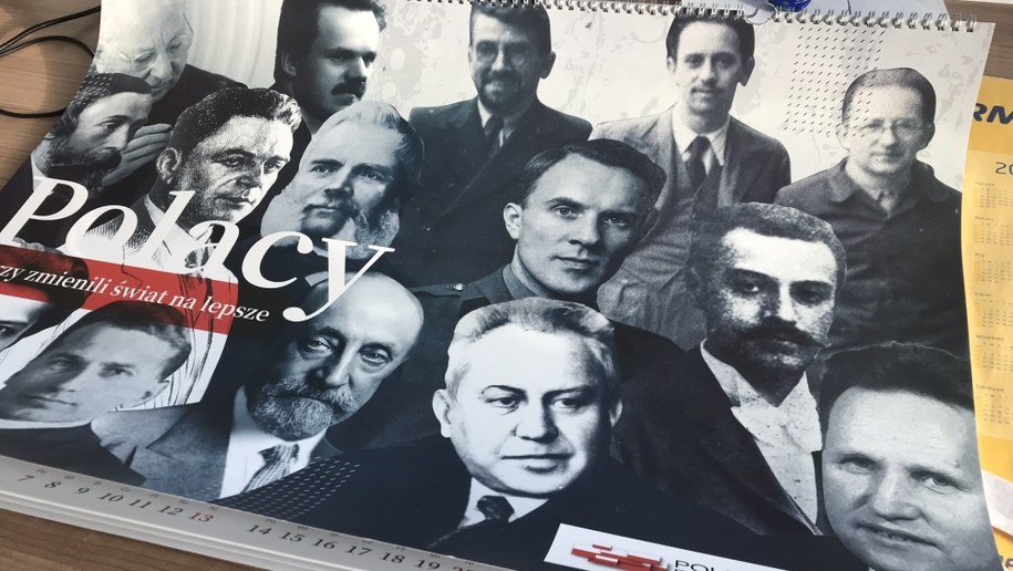 Kalendarz przygotowany przez Polską Fundację Narodową /Grzegorz Kwolek /RMF FM