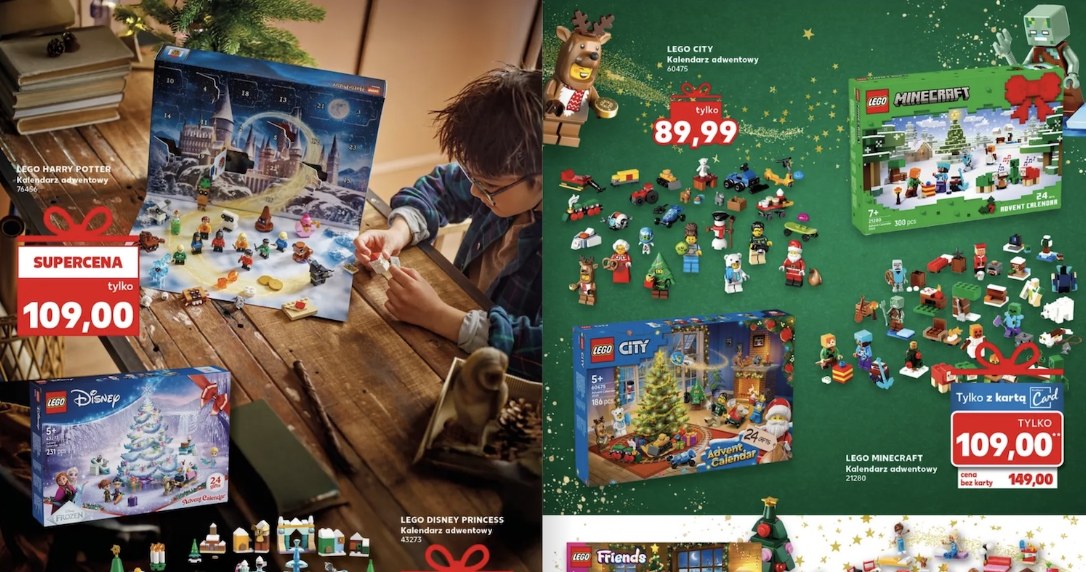 Kalendarze adwentowe 1+1 tańszy GRATIS w Kauflandzie /Kaufland /INTERIA.PL