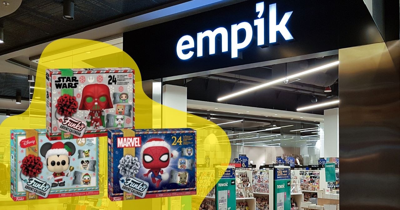 Kalendarze adwentowe Funko w salonach Empik! /adobestock/Empik /INTERIA.PL