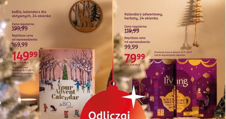 Kalendarze adwentowe w Rossmannie nawet 70 zł taniej! /Rossmann /INTERIA.PL