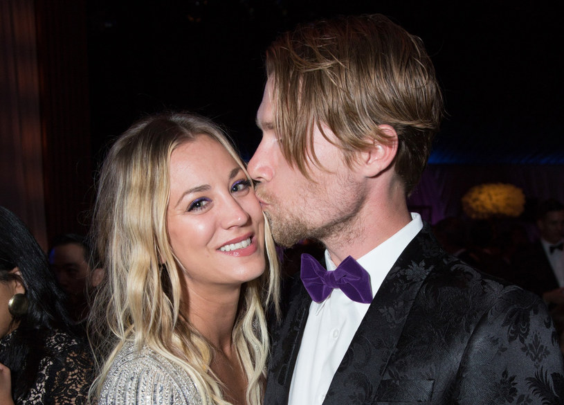 Kaley Cuoco z partnerem /East News