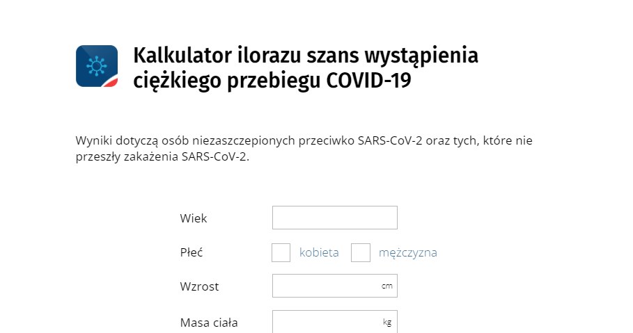 Kalkulator COVID-19 pozwala sprawdzić, jak ciężko można przejść zakażenie wirusem SARS-CoV-2 /123RF/PICSEL