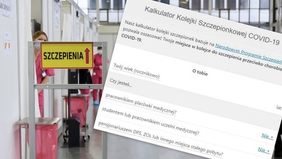 Kalkulator szczepień. Sprawdź, kiedy będzie Twoja kolej na szczepienie przeciw Covid-19