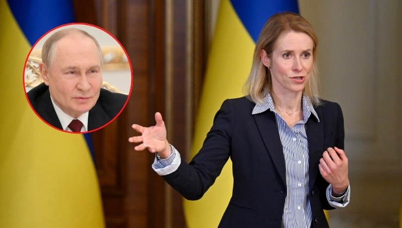 Kallas apeluje ws. trybunału do sądzenia Władimira Putina /SERGEI SUPINSKY/GRIGORY SYSOYEV/AFP /East News