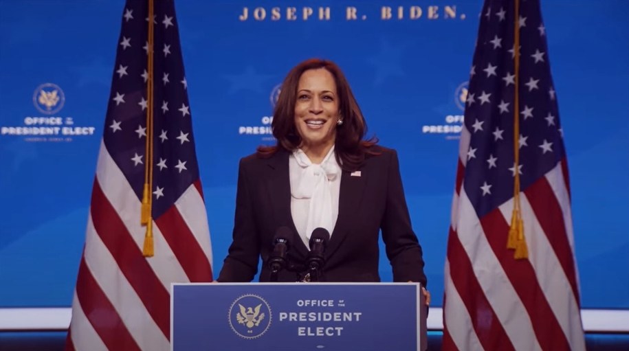 Kamala Harris często podkreśla, że ma indyjskie korzenie /OFFICE OF THE PRESIDENT ELECT/HANDOU /PAP/EPA