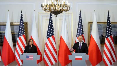 Kamala Harris: Dziękuję Polakom za niesamowite akty hojności i dobra