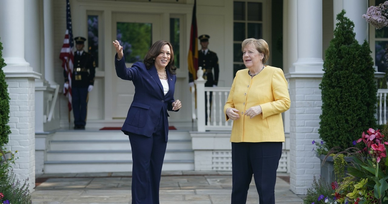 Kamala Harris i Angela Merkel /AP/Associated Press /East News