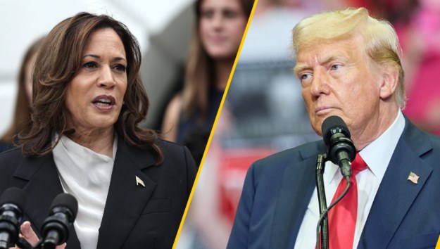 Kamala Harris i Donald Trump /TING SHEN/POOL / ALLISON DINNER /PAP/EPA