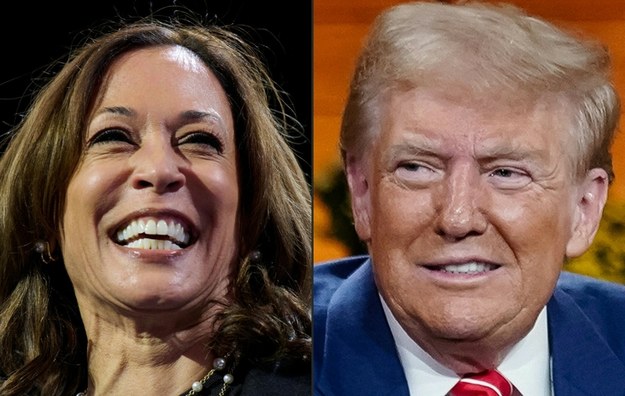 Kamala Harris i Donald Trump /DUSTIN FRANZ/AFP /East News