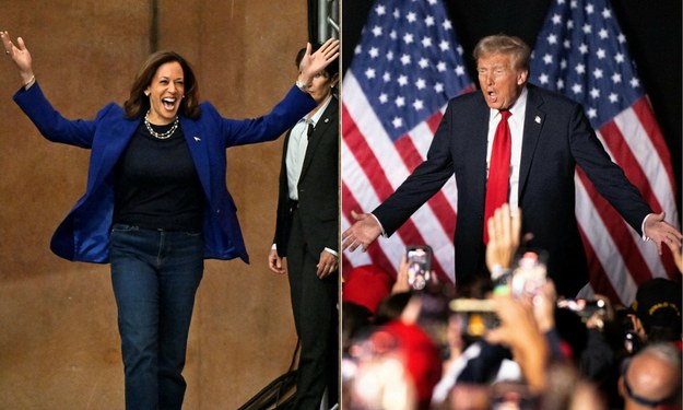 Kamala Harris i Donald Trump /David Becker /AFP/EAST NEWS