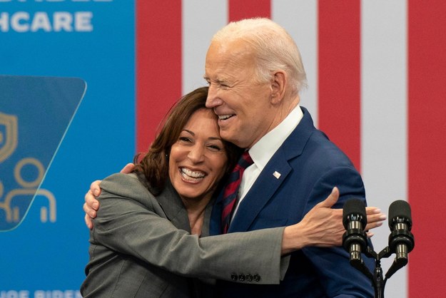 Kamala Harris i Joe Biden /Allison Joyce /PAP/EPA