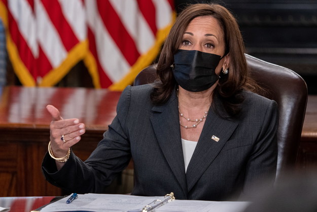 Kamala Harris /KEN CEDENO  /PAP/EPA