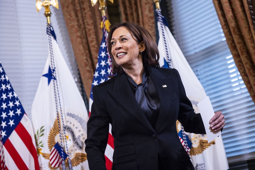 Kamala Harris /JIM LO SCALZO / POOL /PAP/EPA