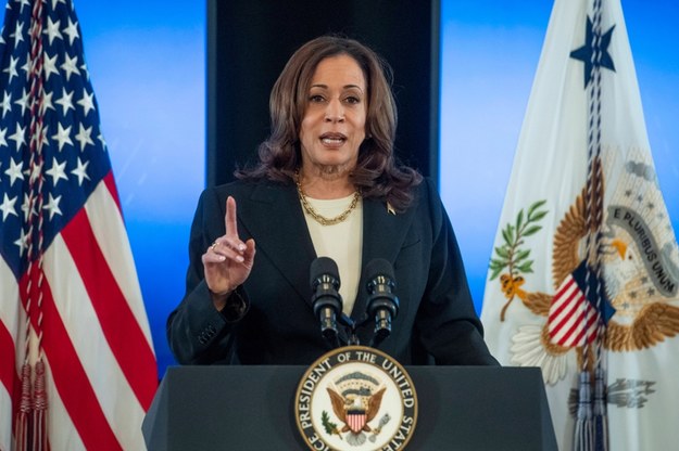 Kamala Harris /Consolidated News Photos / POOL / ROD LAMKEY  /PAP/EPA