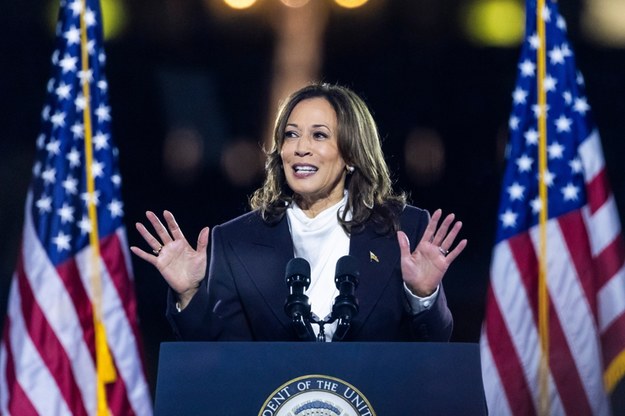 Kamala Harris /JIM LO SCALZO /PAP/EPA