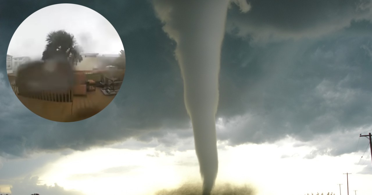 Kamera uchwyciła moment zniszczenia domu przez tornado /Wikimedia Commons/YouTube /