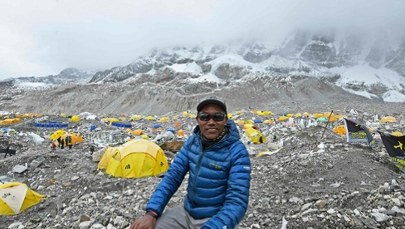 Kami Rita Sherpa po raz 32. zdobył Mount Everest. Nepalski przewodnik bije rekord świata
