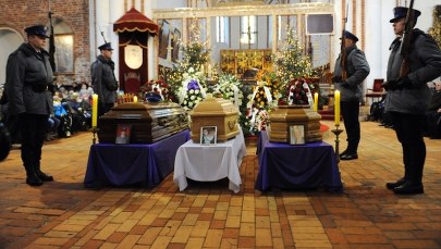 Kamień Pomorski żegna rodzinę policjanta 