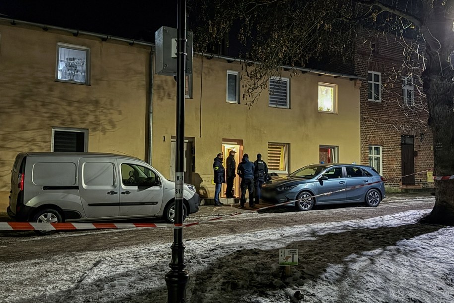 Kamienica w Chełmnie, w której doszło do tragedii /Tomasz Więcławski /PAP