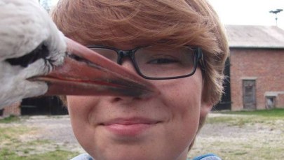 Kamil - chłopak, który kocha bociany. I nie tylko!