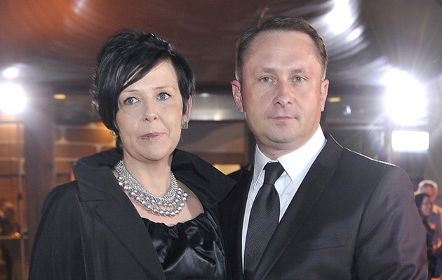 Kamil Durczok z żoną Marianną /Jacek Kurnikowski /AKPA