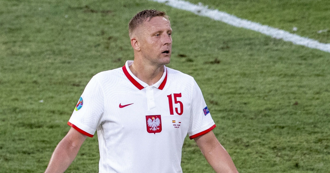 Kamil Glik podczas meczu Hiszpania-Polska /Andrzej Iwańczuk /Reporter