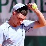 Kamil Majchrzak Kamil Majchrzak za burtą Rolanda Garrosa