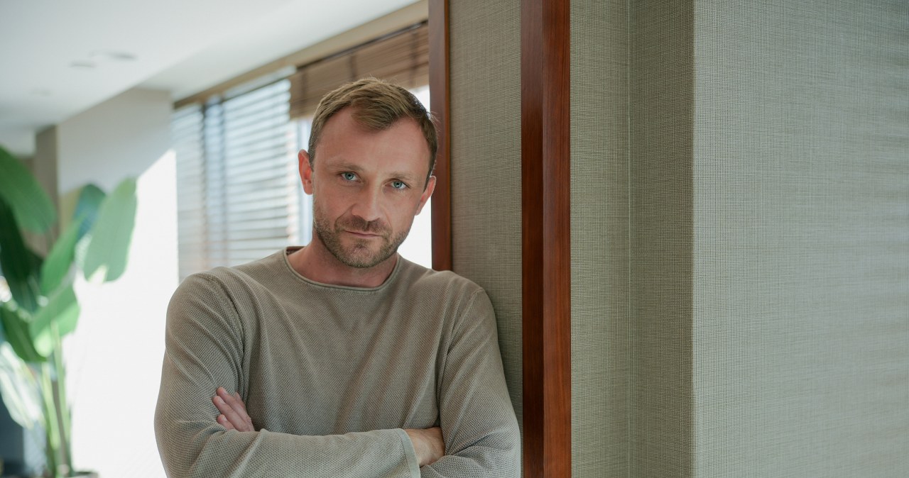 Kamil Nożyński w serialu "Przyjaciółki" /Polsat / Krystian Pakieła /materiały prasowe