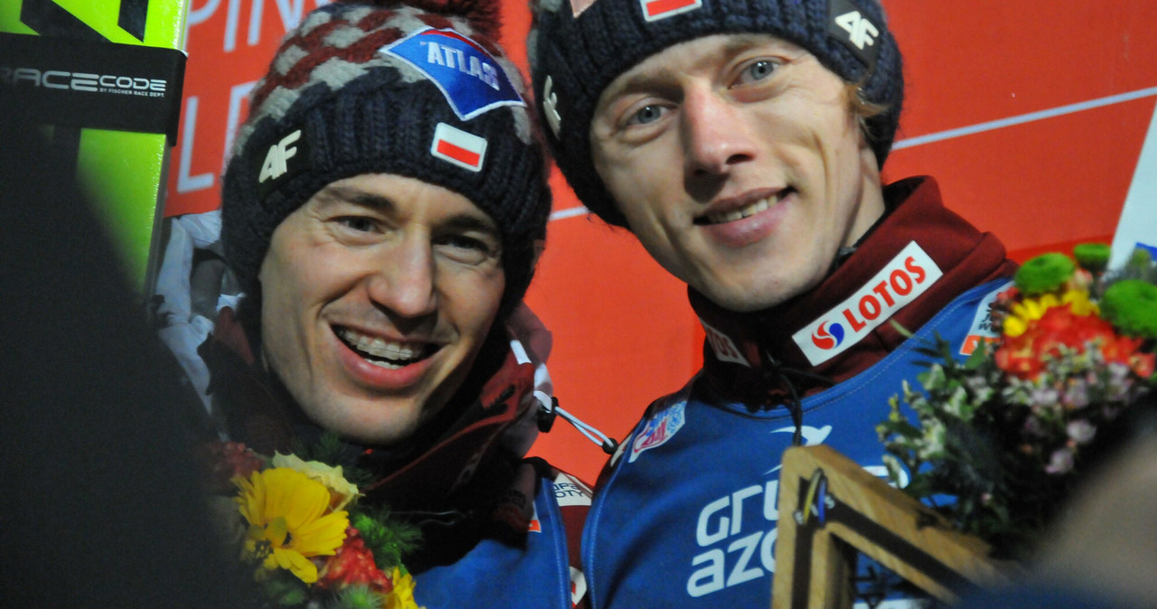 Kamil Stoch i Dawid Kubacki /MAREK DYBAS/REPORTER /East News