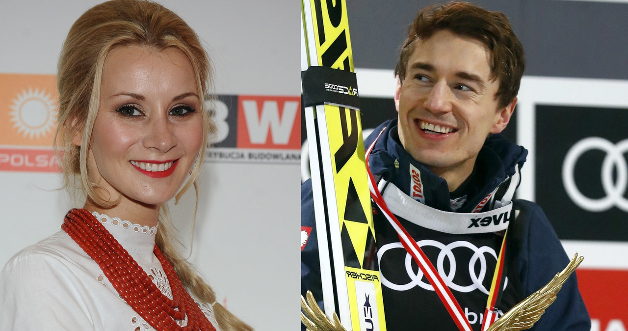 Kamil Stoch i Ewa Bilan-Stoch /MWMedia