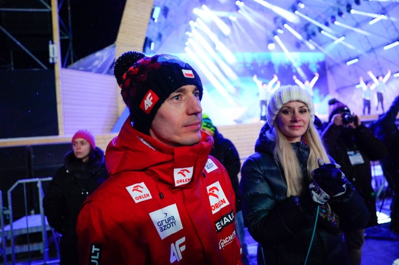 Kamil Stoch i Ewa Bilan-Stoch /Tomasz Markowski /Newspix