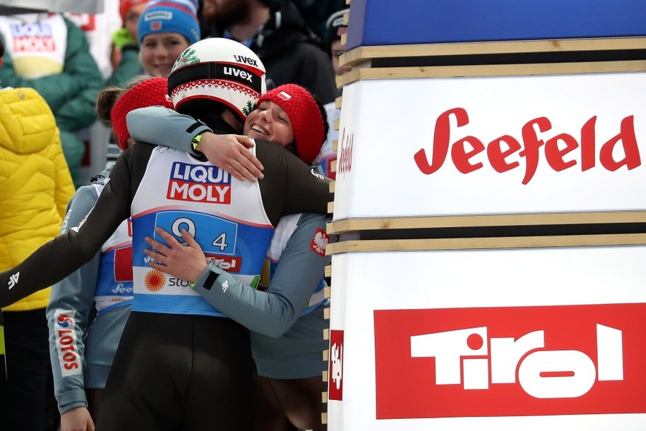 Kamil Stoch i Kamila Karpiel / 	Grzegorz Momot    /PAP