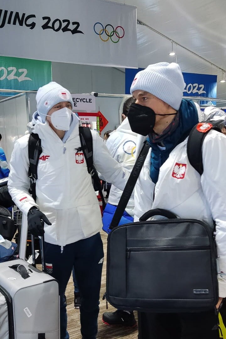 Kamil Stoch i Piotr Żyła /Jerzy Jakobsche /PAP