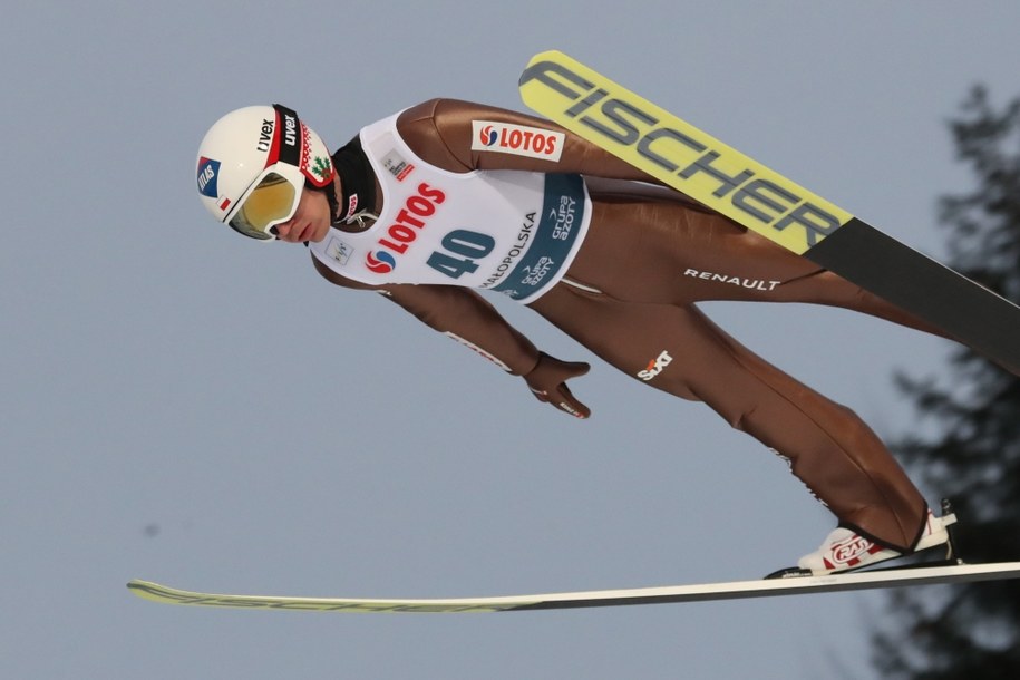 Kamil Stoch okazał się bezkonkurencyjny / 	Grzegorz Momot    /PAP