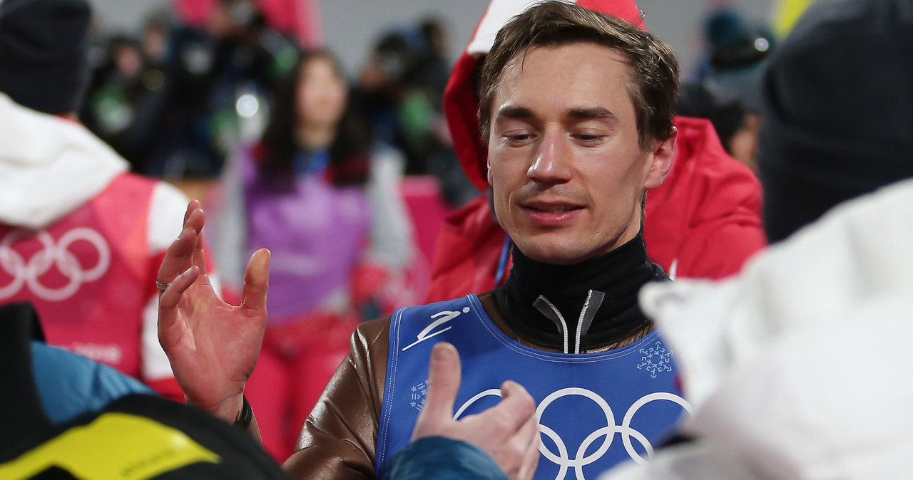 Kamil Stoch podczas igrzysk olimpijskich w Pjongczangu /fot. Paweł Relikowski/Polska Press /East News